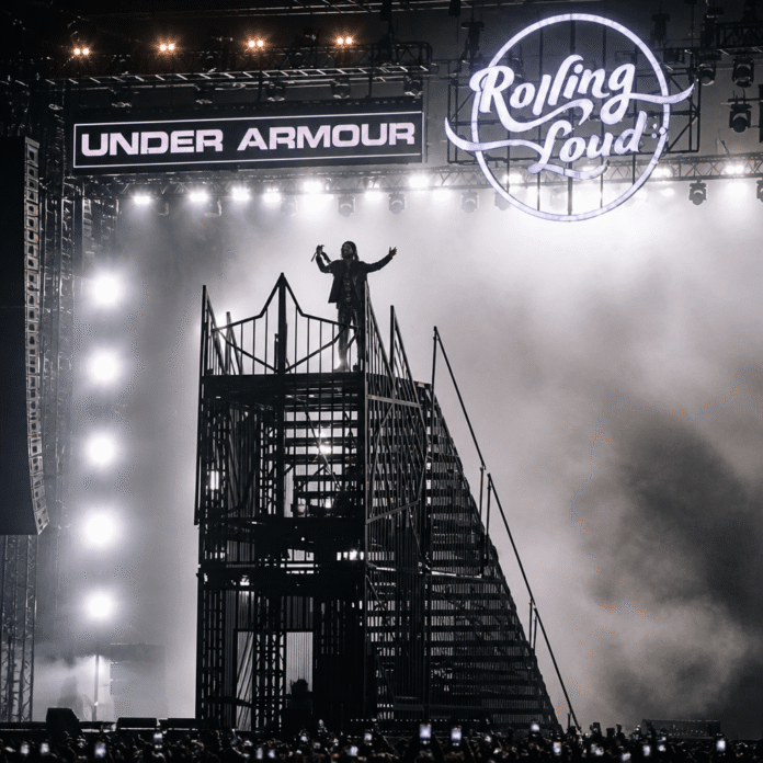 carti orlando Playboi Carti performing at Rolling Loud 2026 in Orlando, Florida at Camping World Stadium