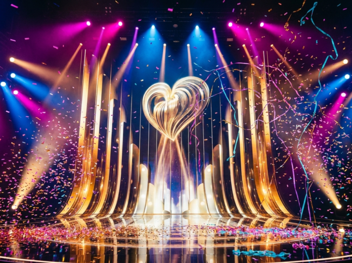 dara eurivision win Dara holding Eurovision trophy after Bangaranga wins Eurovision 2026 in Vienna
