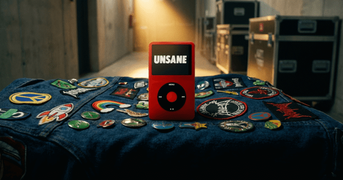 travis new album Travis Scott new album 2026 teaser red iPod Champions League Final