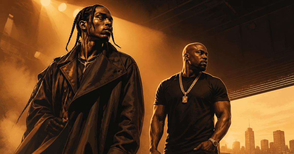 A$AP Rocky brings out 50 Cent Newark tour concept art